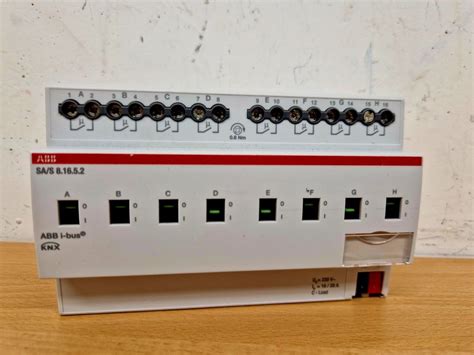 REG KNX Schaltaktor ABB SA S8 16 5 2 8 Fach 16A C Last Kaufen Auf