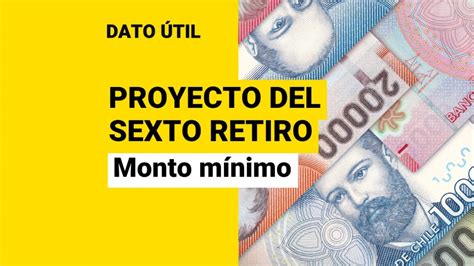 Proyecto Del Sexto Retiro Este Es El Monto Mínimo Que Podrías Sacar De