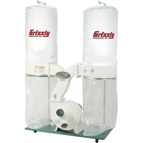 Grizzly Industrial Polar Bear 3 HP Dust Collector With Aluminum