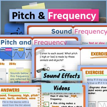 Pitch and Frequency by Da Science Shop | TPT