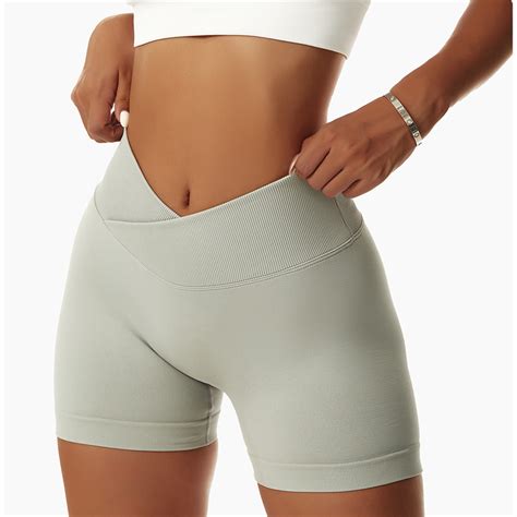 Womens Fitness Scrunch Butt Tummy Control Womens Workout V Waist Leggings Sport Stretch Sexy