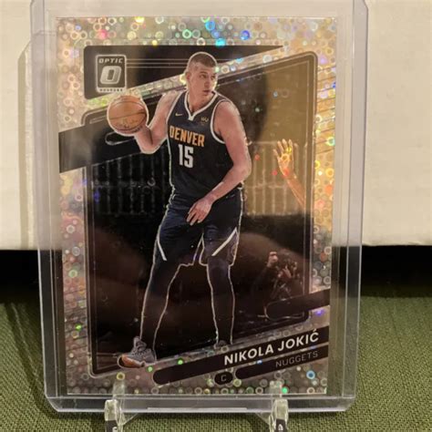 Panini Donruss Optique Nikola Jokic Argent Disco Prizm Sp