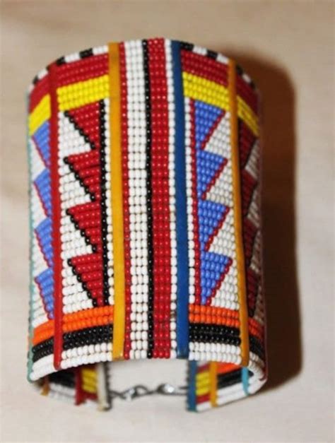 African Maasai Beaded Traditional Ethnic Tribal Beaded Etsy Uk