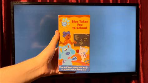 Blues Clues Blue Takes You To School Vhs