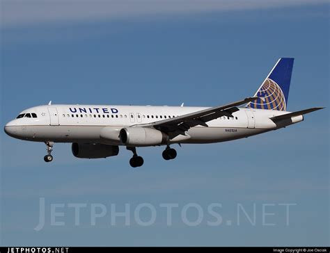 N401UA Airbus A320 232 United Airlines Joe Osciak JetPhotos