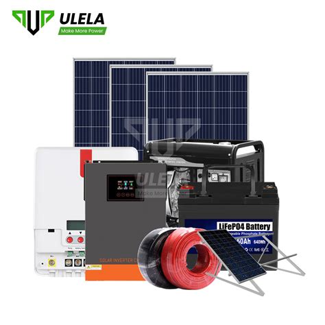 Ulela Stand Alone Solar System Manufacturing Oem Custom Off Grid Solar