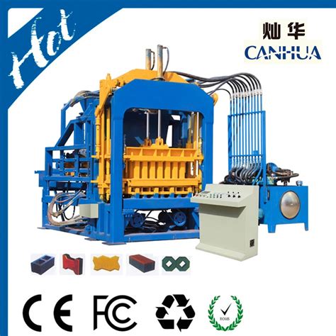 Qt4 15 Hydraulic Press Brick Forming Machine Fully Automatic