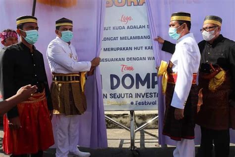 Moment Hut Dompu Ke 207 2 Pemda Dompu Launching Logo Dan Taman