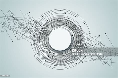 Ui Hud Sistem Teknologi Layar Inovasi Konsep Latar Belakang Template