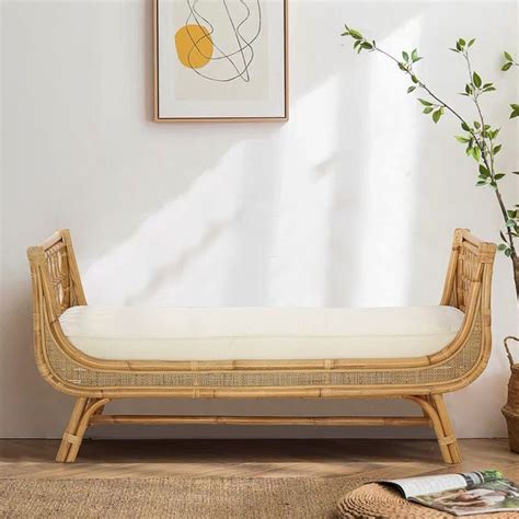 Crisanna Cass Bench With Cushion Rustic Style Furniture Furniture Decor