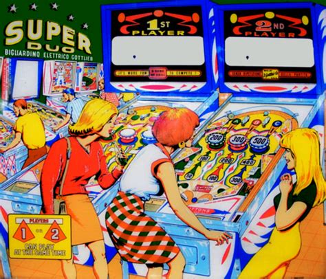 Super Duo Gottlieb Backglass Resources Virtual Pinball Universe