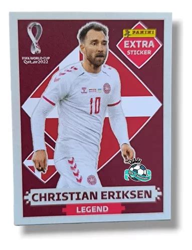 Christian Eriksen Legend Base Extra Sticker Estampa Panini Meses