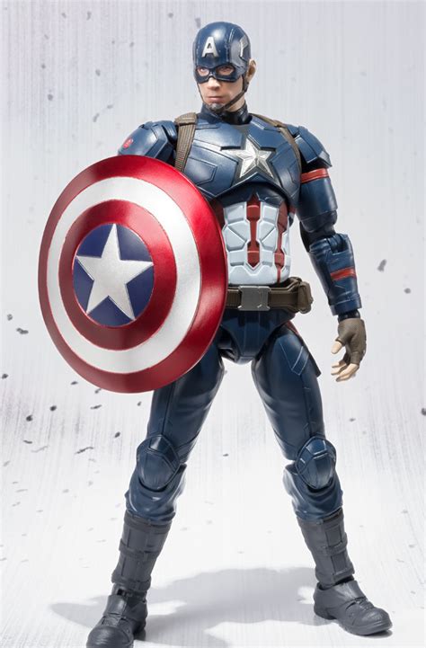 Bandai SH Figuarts Civil War Captain America Revealed! - Marvel Toy News