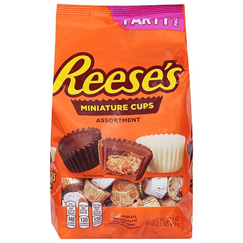 Reese's Miniature Cups, Assortment, Party Pack 32.1 oz | Shop | Central ...