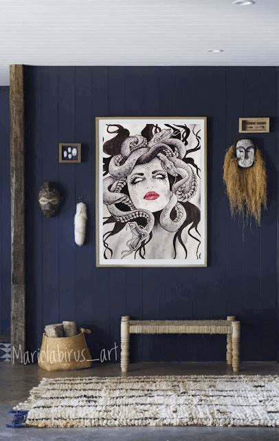 Mariola Birus Art Medusa Grecka Bogini Najmlodsza Z Gorgon