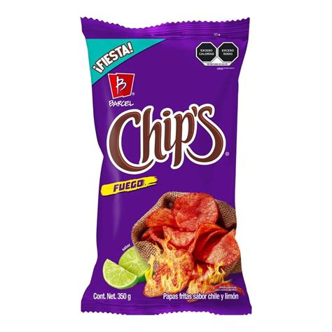 Papas Fritas Barcel Chips Fuego G Bodega Aurrera Despensa A Tu Casa