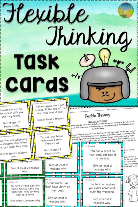 Free Flexible Thinking Worksheets