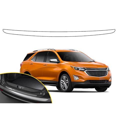 Protetor De Porta Malas Soleira Transparente Chevrolet Equinox 2017