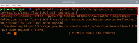 How To Install Tensorflow On Raspberry Pi