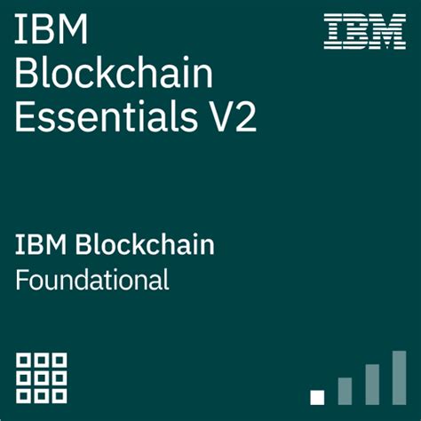 Ibm Blockchain Essentials V Credly