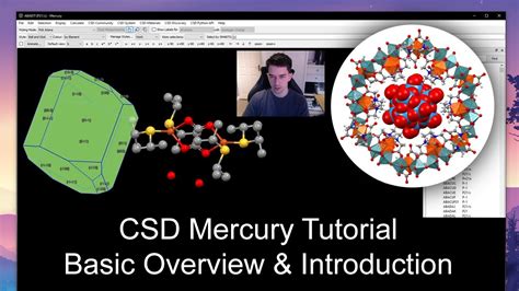 Csd Mercury Software Tutorial Basic Overview Introduction Youtube