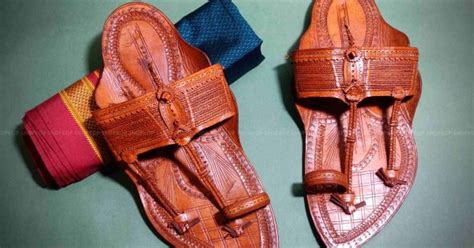 Aamdar Kapashi Handstitched Kolhapuri Chappal