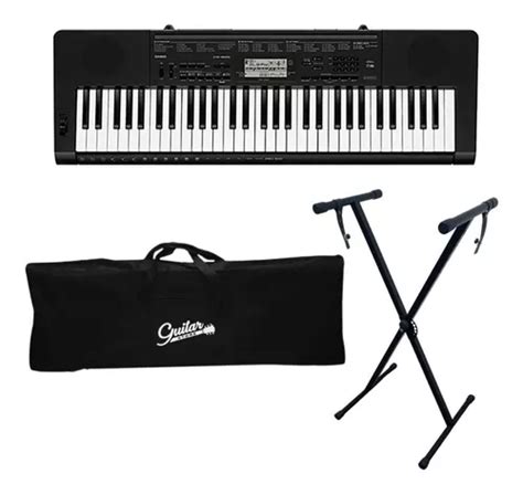 Pack Teclado Casio Ctk T Sensibles Funda Atril Cuotas Sin