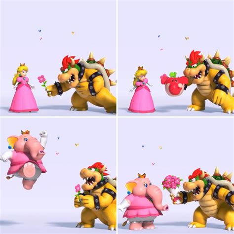 Super Mario Bros Wonder Peach And Bowser 05 By Dergamer0 On Deviantart