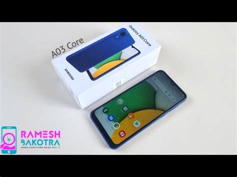 Samsung Galaxy A03 Core Unboxing And Full Review 5000 MAh YouTube