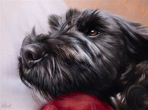 Pet Portraits Commissions Oil and Pencil Dogs, Cats and Horses