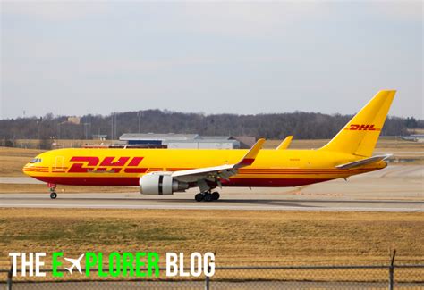 N284DH DHL Boeing 767 300ER By Brett Bauman AeroXplorer Photo Database