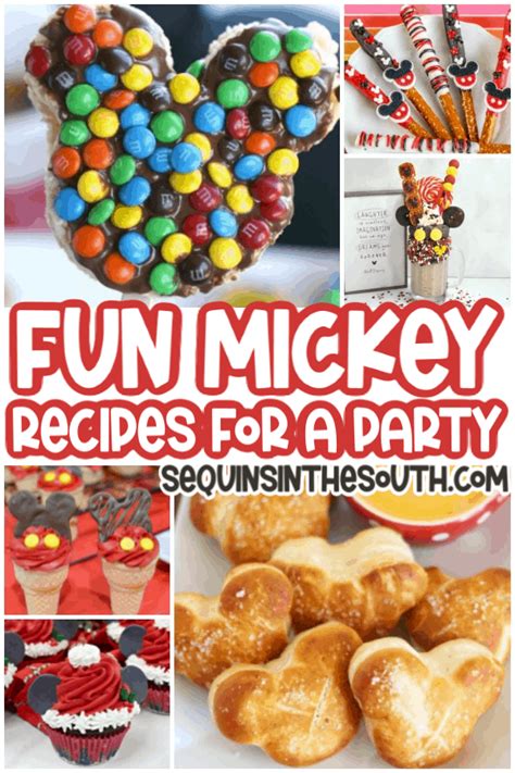 15 Cute Mickey Mouse Recipes for a Party