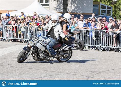 Le Trait Seine Maritime Normandy France Sepember Moto