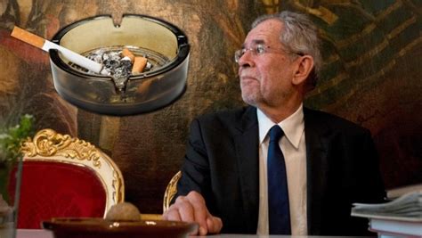 Van Der Bellen Darf Auch In Der Hofburg Rauchen City4U Society