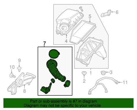 Air Cleaner Outlet Duct Chevrolet Malibu