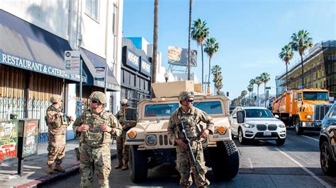 Guard Troops Amid Protests Cost Nearly 25m In California Nbc Bay Area