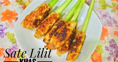 Resep Sate Lilit Ayam Khas Bali Oleh Indah Karunia Cookpad