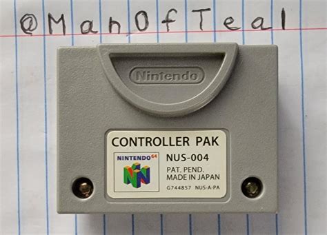 Controller Pak Prices Nintendo 64 | Compare Loose, CIB & New Prices