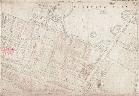 Old Ordnance Survey Map 185 16 18 Keighley Yorkshire In 1891