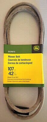 John Deere In Deck Drive Belt For Mowers Gx Ebay