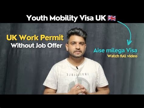 Youth Mobility Visa UK For Indian UK Work Permit Youth Mobility