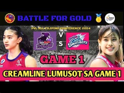 Creamline Wagi Sa Battle For Gold Game Vs Choco Mucho Pvl