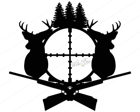 Deer Hunting Silhouette at GetDrawings | Free download