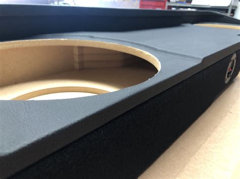 Gmc Sierra Denali 2014 2019 Crew Cab Subwoofer Enclosure Srq Customs