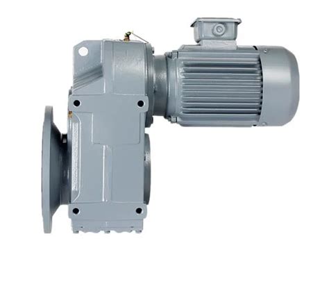 F Series Parallel Shaft Helical Gear Motor With B Flange Mounted