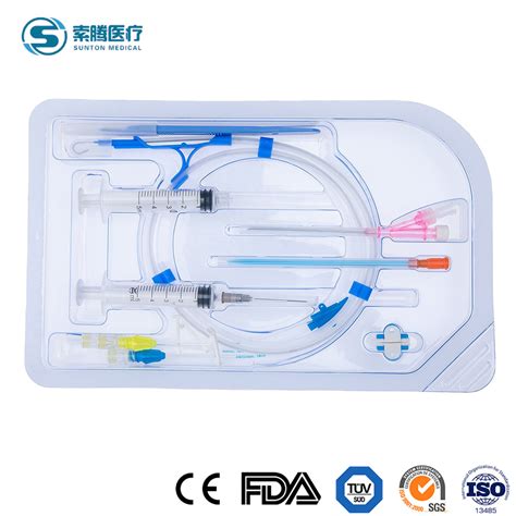 Sunton High Quality China Surgical Double Lumen Cvc Catheter Kit