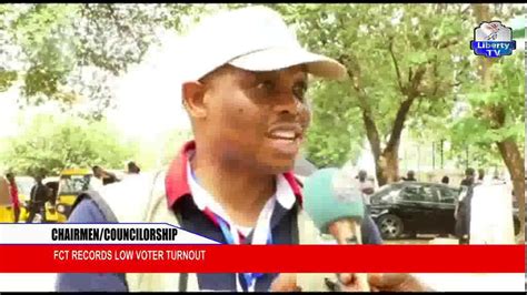 Chairmen Councilorship Fct Records Low Voter Turnout Youtube