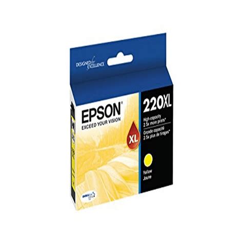 Epson 220xl High Capacity Yellow Ink Cartridge