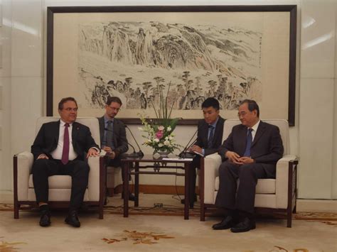 Vice Foreign Minister Deng Li Meets With Chairman Of The German Chinese