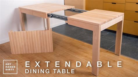 Small Extendable Dining Table Narrow Dining Tables Diy Dining Table